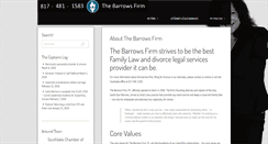 Desktop Screenshot of barrowsfirm.com