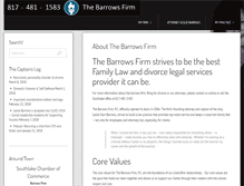 Tablet Screenshot of barrowsfirm.com